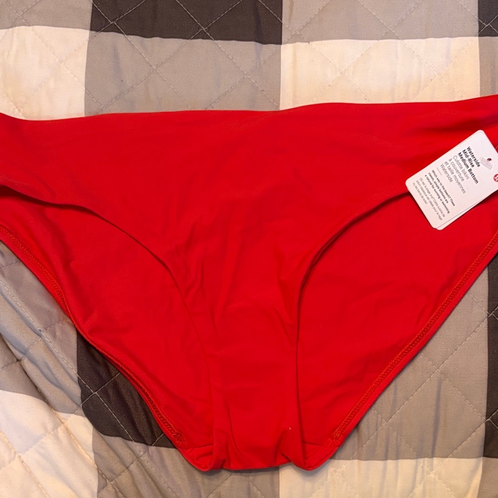 lululemon athletica Bold Red Bikini Bottoms